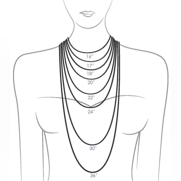 18K Gold Plated over 925 Solid Sterling Silver "F" Letter Necklace - Picture 8 of 8